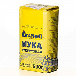 Мука Гарнец 500гр Кукурузная*6