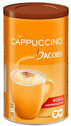 Напиток Кофейный Якобс Капучино 400гр растворимый*6