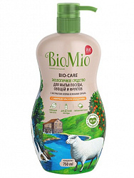 Средство д/мытья посуды БиоМио 750мл без запаха