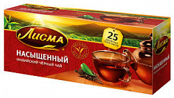 Чай Лисма 25пак Насыщенный*27