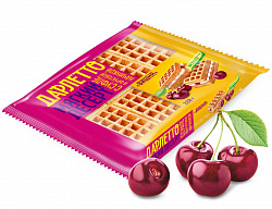 Мягкий десерт Дарлетто 288гр с суфле и фруктовой начинкой вишня*6